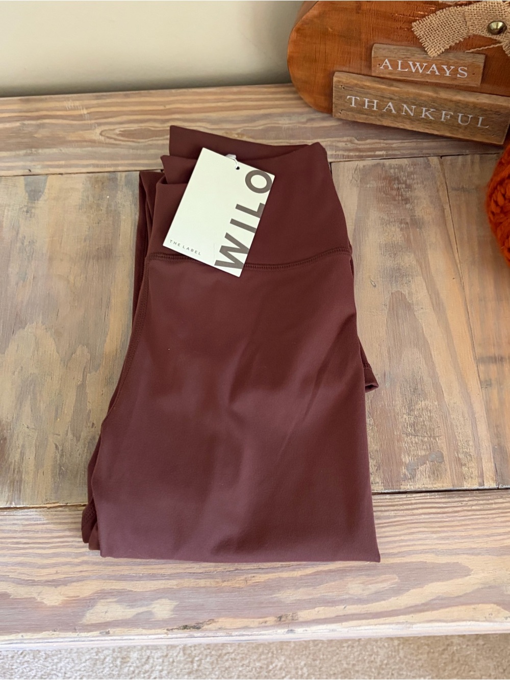 WILO The Label Chocolate 7/8 Leggings 🍂🆕